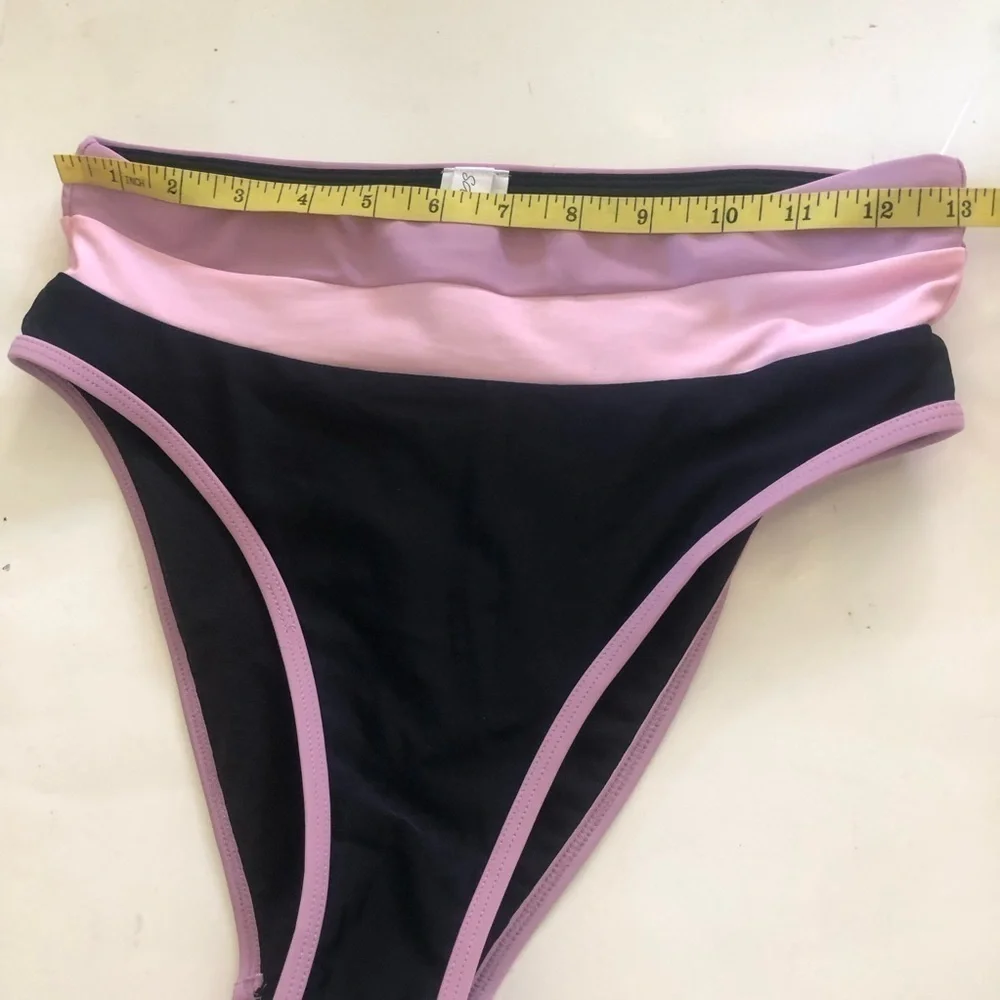Salt +Cove Colorblock Longline Bikini Set Size M